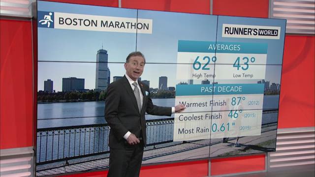 Stiff winds and drenching rain could challenge runners as they navigate the course. 