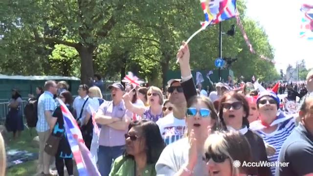  The royal wedding of Prince Harry and Meghan Markle was celebrated around the world.  Many of these people from all over made the long trip to Windsor, England just for this occasion.