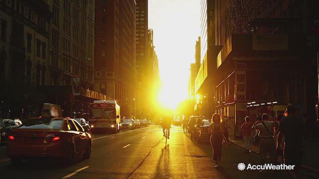 It is one of those few astronomy events that are only visible in the city.  If you're in New York City, don't miss out on 'Manhattanhenge,' one of the best urban sunsets in the world.  Find out when and where to view the spectacle now.