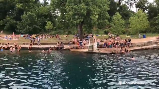 AccuWeather reporter Jonathan Petramala shares some tips to avoid cold water shock while enjoying the countdown to summer in the heart of Texas.