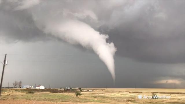 AccuWeather storm chaser Reed Timmer captured incredible footage of a rope tornado in Keensburg, Colorado on June 19. 