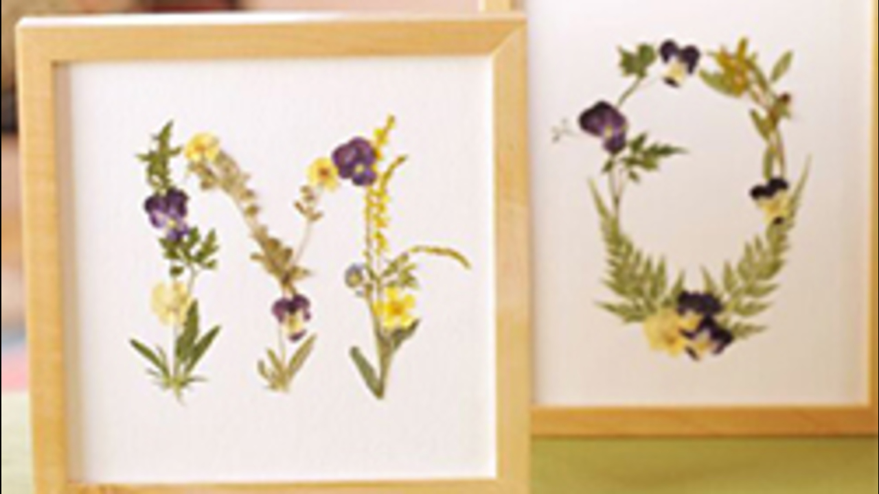Learn how to make pressed flowers using your favorite foliage. This project is a great way to preserve the flowers natural beauty and makes for a beautiful and thoughtful present.